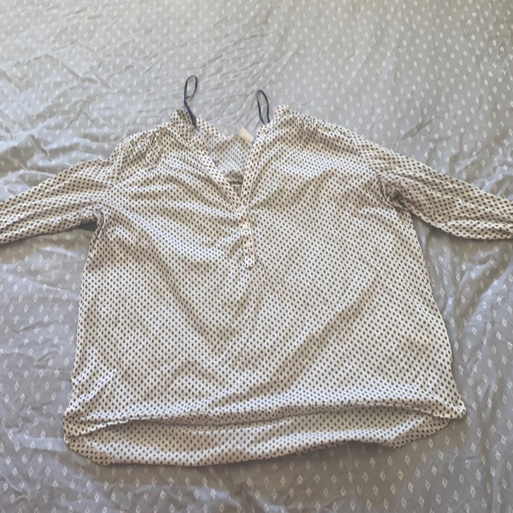 White printed shirt